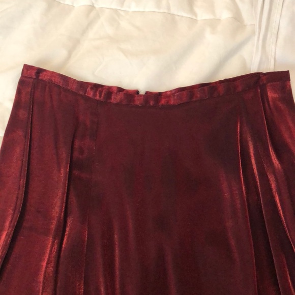 Wearever Long Red Skirt. Length measurements 38” - Picture 3 of 4